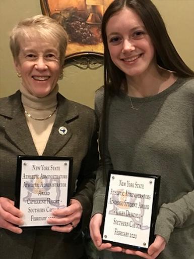 Cathy Haight and Kaley Driscoll win Section 4 Awards